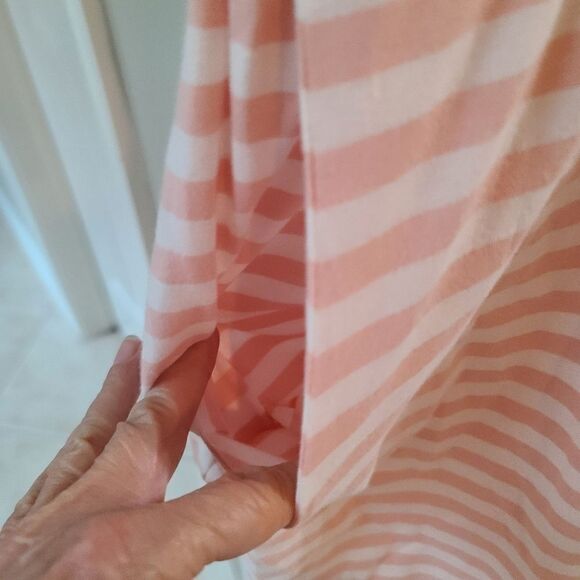 Kule The Charlotte Dress Pink and White XS NWT - Picture 7 of 10